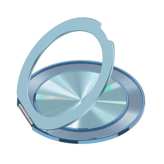360° Magnetic Rotating Ultra-Thin Phone Ring Stand for Car and Desk