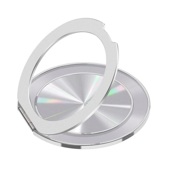 360° Magnetic Rotating Ultra-Thin Phone Ring Stand for Car and Desk