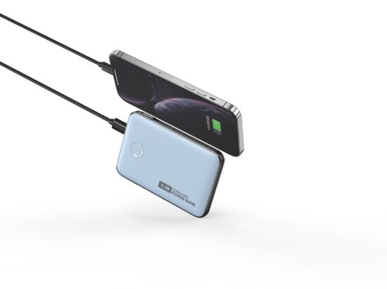 Magnetic Wireless Power Bank 10000mAh with Built-in Charging Cables