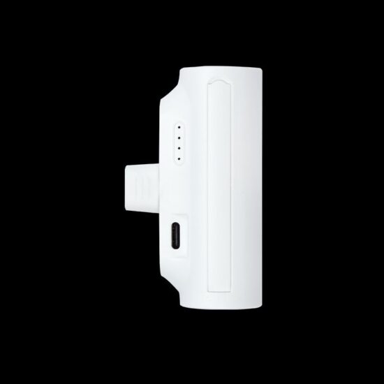 Mini 5000mAh Capsule Power Bank with Plug, Customizable Travel Charger