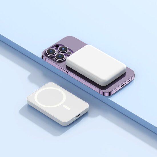 Mini Magnetic Wireless Power Bank with Custom Logo and Fast Charging