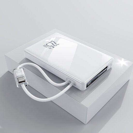 Acrylic Mirror Power Bank with PD Fast Charging and Custom Logo Printing