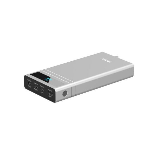 30000mAh PD 200W fast charging power bank with dual USB-C and OLED display

