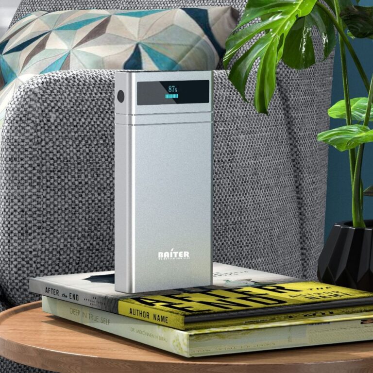 30000mAh PD 200W fast charging power bank with dual USB-C and OLED display