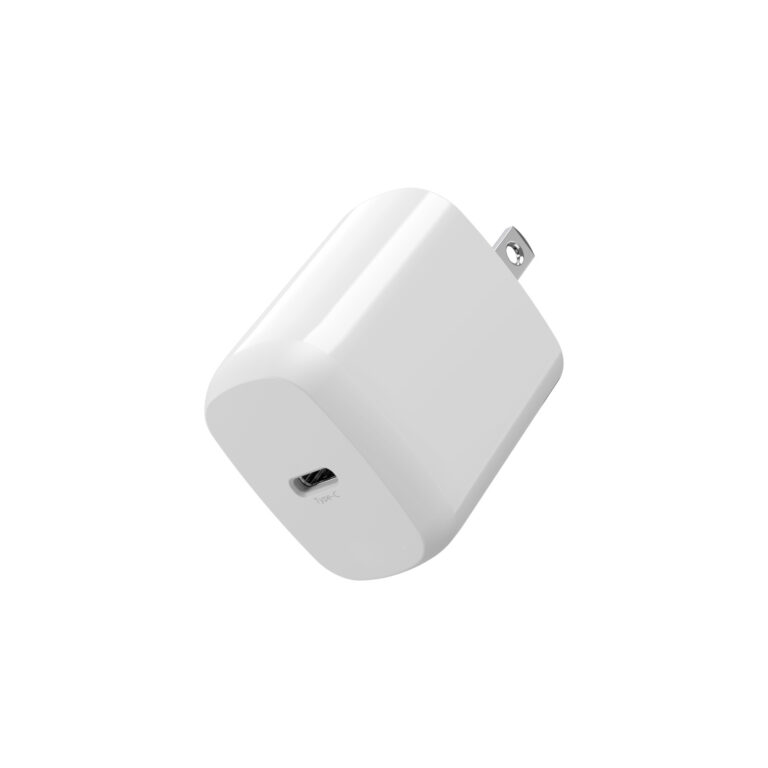 : 20W PD USB-C Fast Charger with Foldable Plug for iPhone and Android