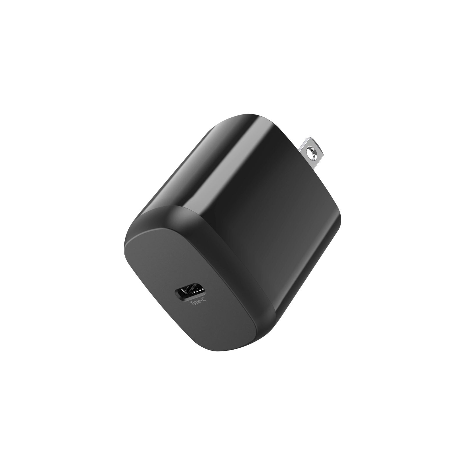 : 20W PD USB-C Fast Charger with Foldable Plug for iPhone and Android