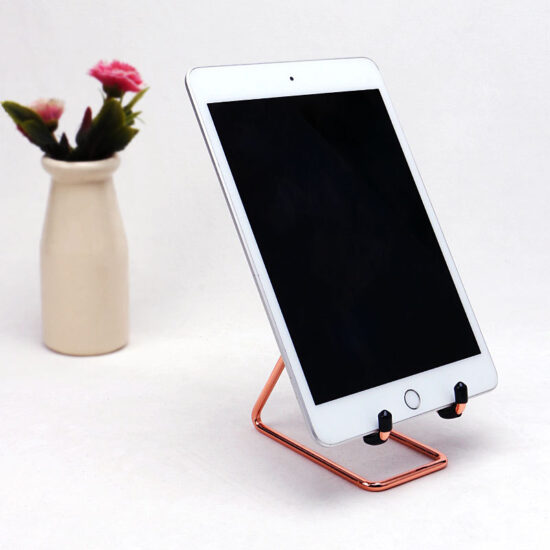 Wireframe Metal Phone Stand and Photo Frame Display
