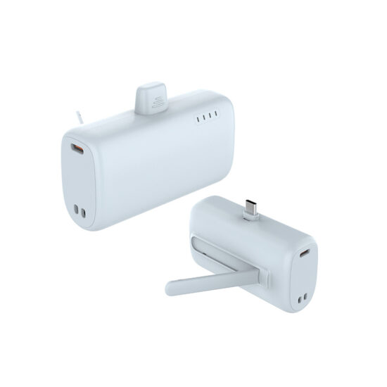 Mini capsule power bank 10000mAh with 22.5W fast charging for travel and bulk wholesale