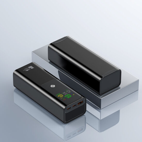 20000mAh power bank with 100W PD fast charging for laptops and travel