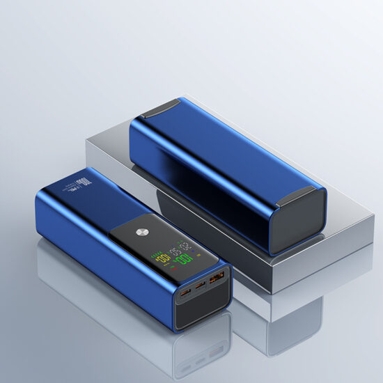 20000mAh power bank with 100W PD fast charging for laptops and travel