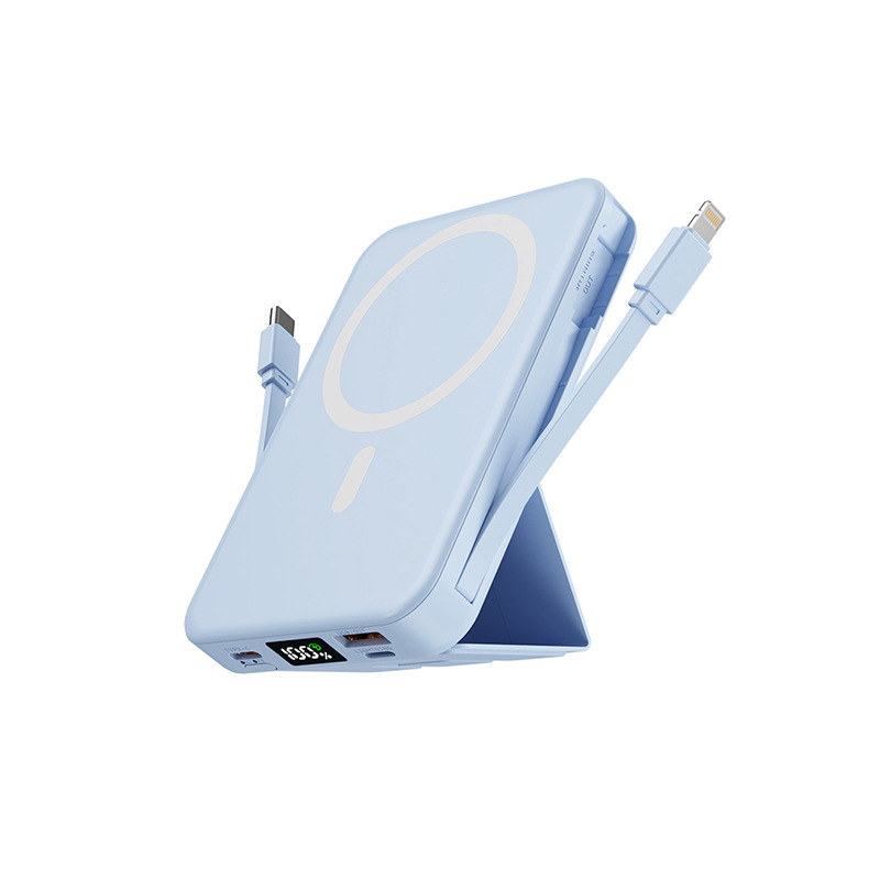 10000mAh Private Mold Magsafe Wireless Power Bank with 22.5W Fast Charging