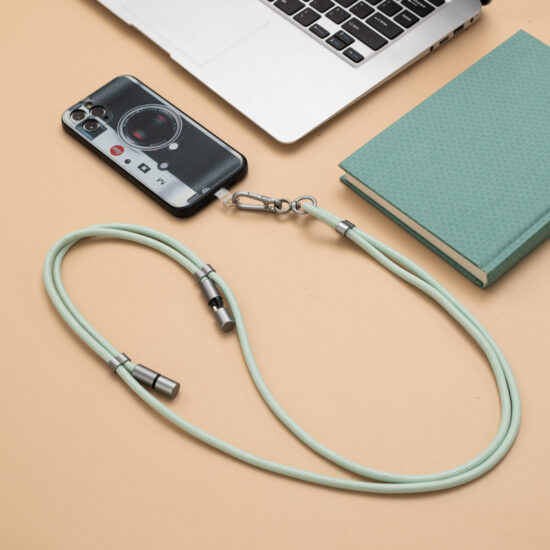 Retractable Lanyard Charging Cable – Type-C Fast Charger with Braided Necklace Design