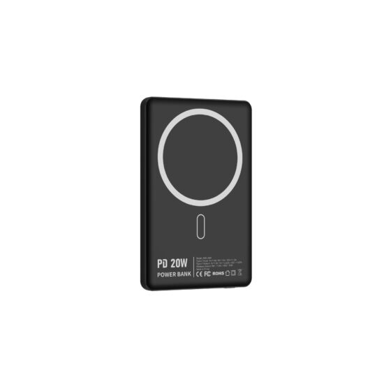 5000mAh Magnetic Wireless Fast Charging Power Bank – PD 20W Ultra-Slim