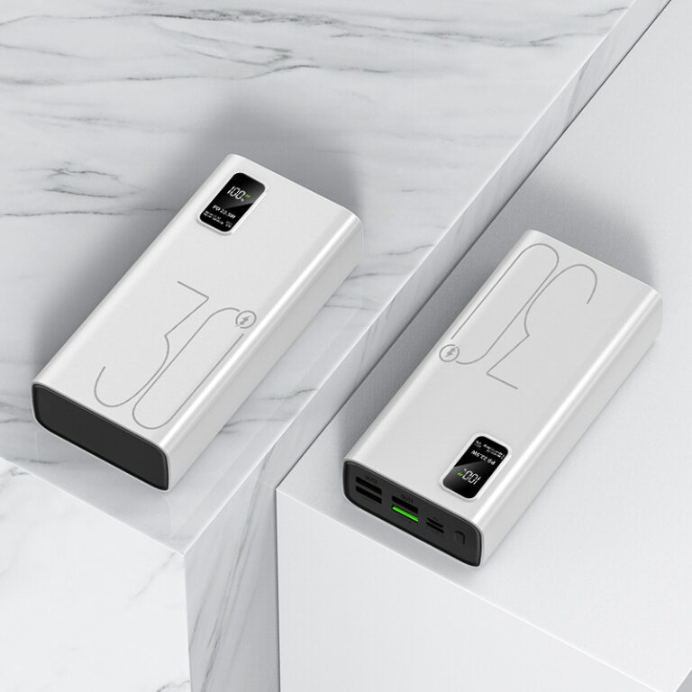 22.5W super fast charging power bank 30000mAh and 20000mAh with custom logo
