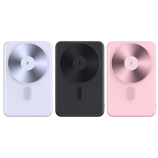 Ultra-Slim Magnetic Wireless Power Bank 5000mAh with Pure Cobalt Battery