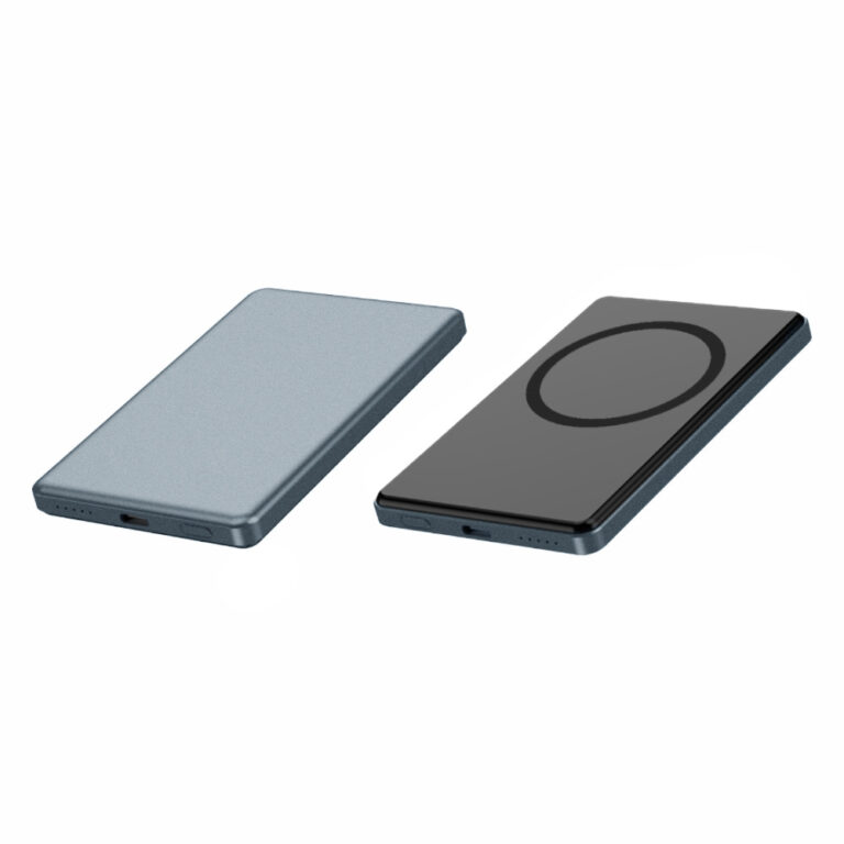 Ultra-slim aluminum Magsafe wireless power bank 5000mAh for iPhone