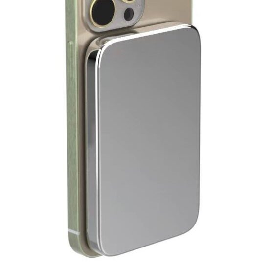 Ultra-thin 5000mAh Magsafe wireless power bank with pure cobalt battery