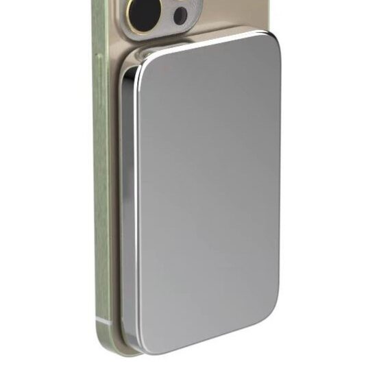 Ultra-thin 5000mAh Magsafe wireless power bank with pure cobalt battery