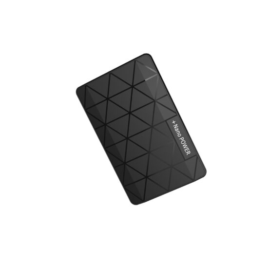 Slim 5000mAh universal card-style power bank with polymer battery

Image TITLE: