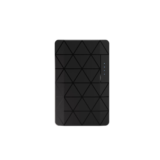 Slim 5000mAh universal card-style power bank with polymer battery

Image TITLE: