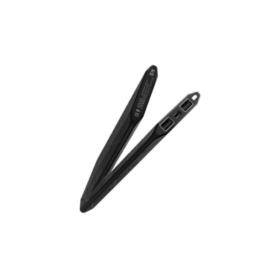 Slim 5000mAh universal card-style power bank with polymer battery

Image TITLE: