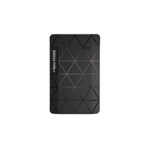 Slim 5000mAh universal card-style power bank with polymer battery

Image TITLE: