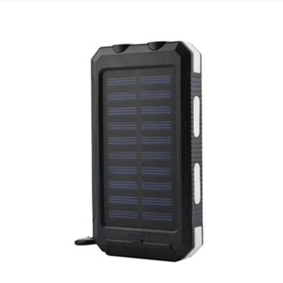 Waterproof 20000mAh Solar Power Bank with Compass for Outdoor Camping